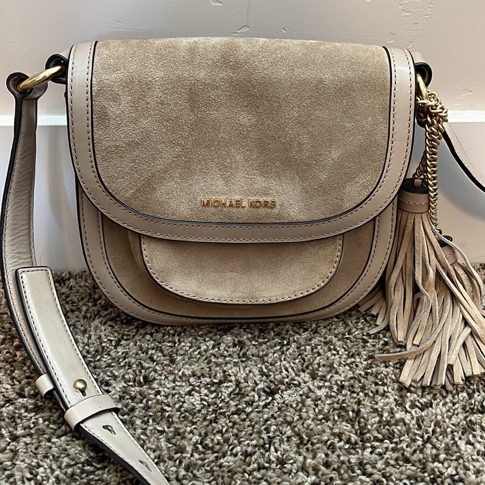 Suede Michael Kors Crossbody - Picture 11 of 13